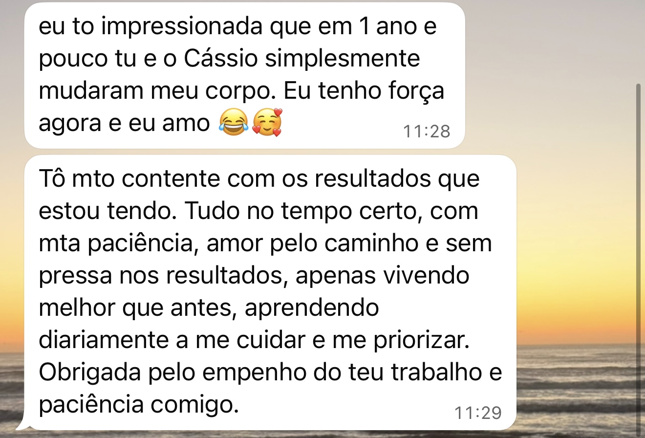 Depoimento de aluna