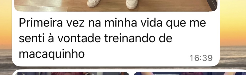 Depoimento de aluna