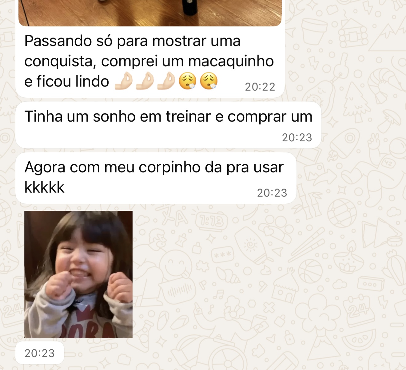 Depoimento de aluna